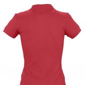 Рубашка поло женская PEOPLE 210 красная, размер M