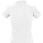 Рубашка поло женская PEOPLE 210 белая, размер S