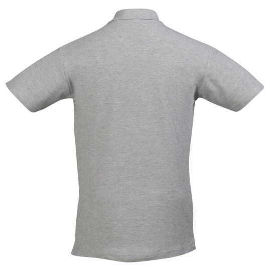 Рубашка поло мужская SPRING 210 серый меланж, размер XL