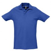 Рубашка поло мужская SPRING 210 ярко-синяя (royal), размер XL