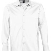 Рубашка мужская с длинным рукавом BRIGHTON белая, размер XL