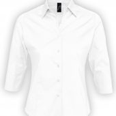 Рубашка женская с рукавом 3/4 EFFECT 140 белая, размер M