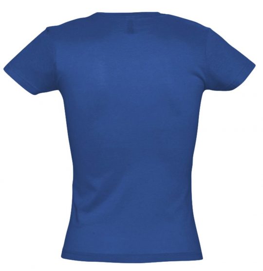 Футболка женская MISS 150 ярко-синяя (royal), размер XXL