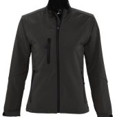 Куртка женская на молнии ROXY 340 черная, размер L