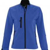 Куртка женская на молнии ROXY 340 ярко-синяя, размер S