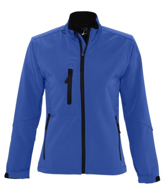 Куртка женская на молнии ROXY 340 ярко-синяя, размер L