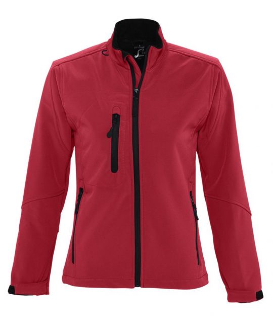 Куртка женская на молнии ROXY 340 красная, размер XXL