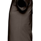 Футболка мужская MILANO 190 темно-коричневая (шоколад), размер XXL
