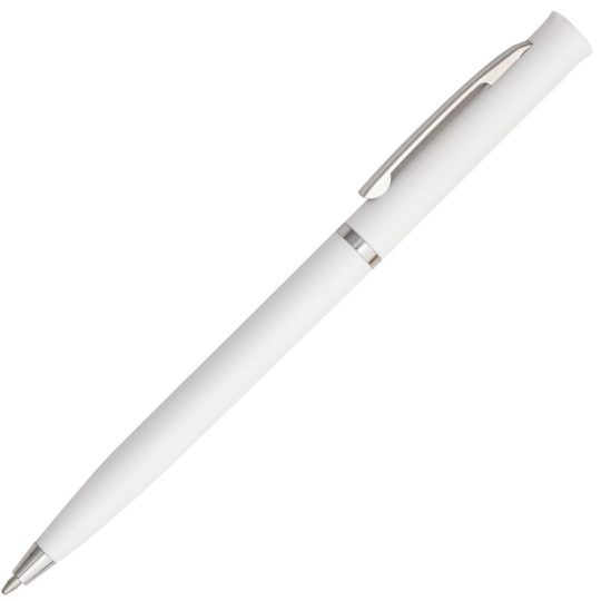 Ручка шариковая Euro Chrome, белая