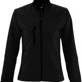 Куртка женская на молнии ROXY 340 черная, размер XL