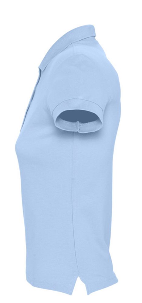 Рубашка поло женская PASSION 170 голубая, размер M