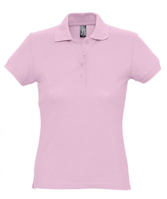 Рубашка поло женская PASSION 170 розовая, размер M