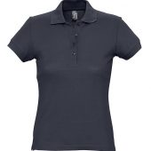 Рубашка поло женская PASSION 170 темно-синяя, размер XL