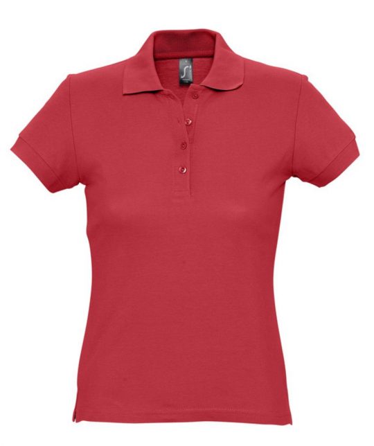 Рубашка поло женская PASSION 170 красная, размер L
