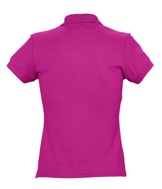 Рубашка поло женская PASSION 170 темно-розовая (фуксия), размер M