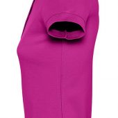 Рубашка поло женская PASSION 170 темно-розовая (фуксия), размер XL