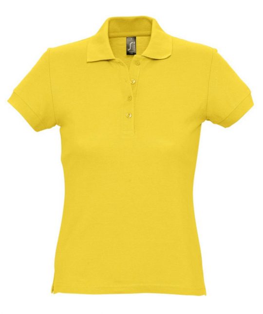 Рубашка поло женская PASSION 170 желтая, размер M