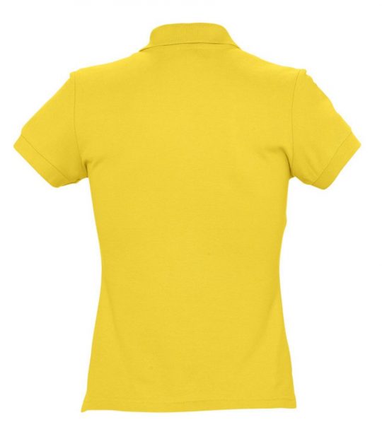 Рубашка поло женская PASSION 170 желтая, размер XL