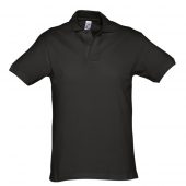Рубашка поло мужская SPIRIT 240 черная, размер XXL