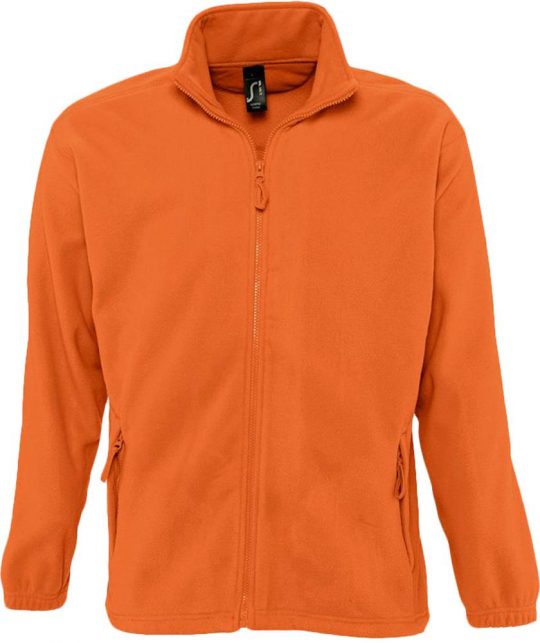 Куртка мужская North, оранжевая, размер S