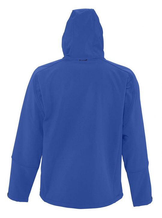 Куртка мужская с капюшоном Replay Men ярко-синяя, размер XXL