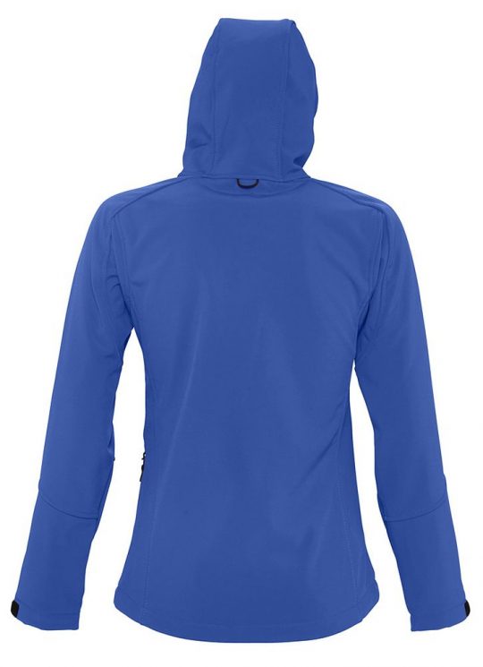 Куртка женская с капюшоном Replay Women, ярко-синяя, размер XXL