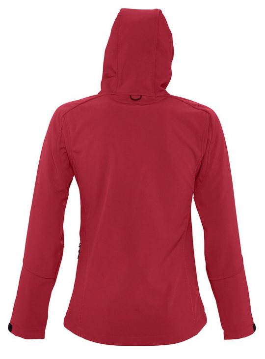 Куртка женская с капюшоном Replay Women, красная, размер XL