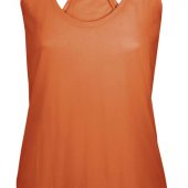 Майка женская MOKA 110, оранжевая, размер XL