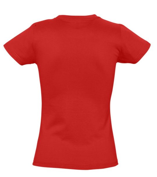 Футболка женская Imperial women 190 красная, размер XL