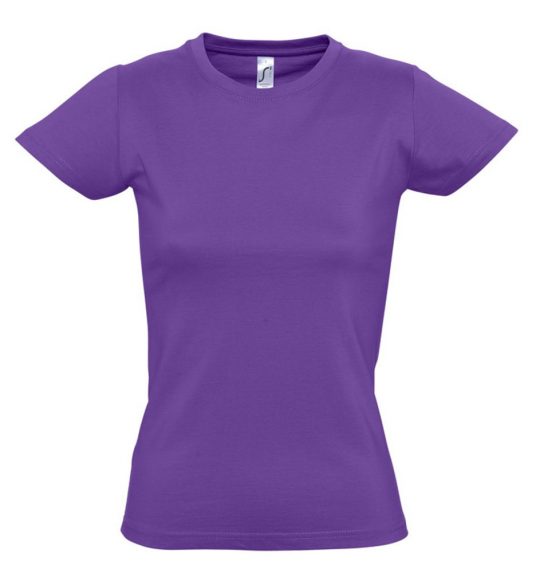 Футболка женская Imperial women 190 фиолетовая, размер XXL