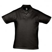 Рубашка поло мужская Prescott men 170 черная, размер 3XL