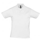 Рубашка поло мужская Prescott men 170 белая, размер XXL