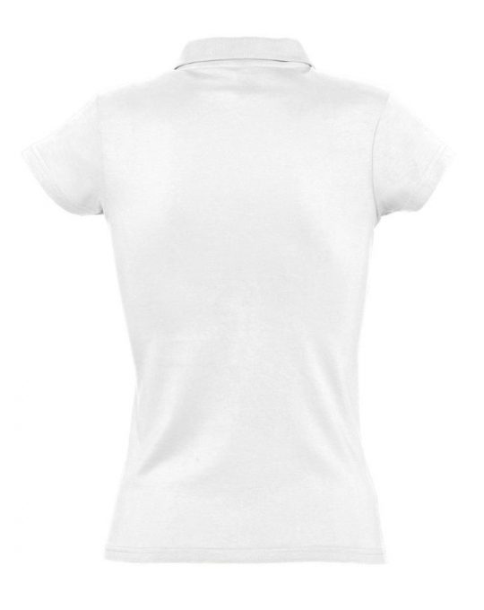 Рубашка поло женская Prescott women 170 белая, размер XL
