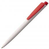 Ручка шариковая Dart Basic, бело-красная