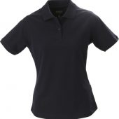 Рубашка поло стретч женская ALBATROSS, темно-синяя, размер XL