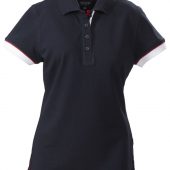 Рубашка поло женская ANTREVILLE, темно-синяя, размер XL