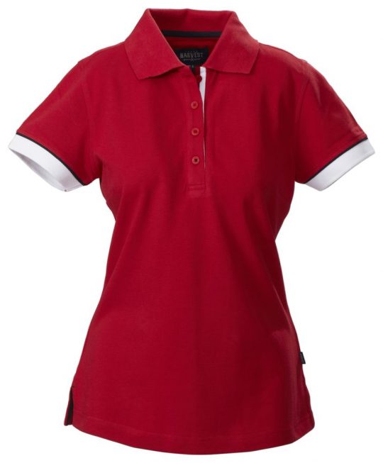 Рубашка поло женская ANTREVILLE, красная, размер XL