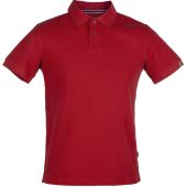 Рубашка поло мужская AVON, красная, размер S