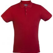 Рубашка поло стретч мужская EAGLE, красная, размер S