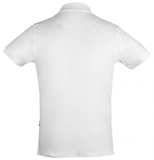 Рубашка поло стретч мужская EAGLE, белая, размер S