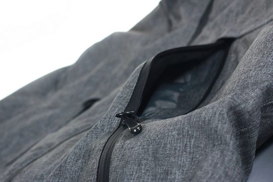Куртка женская ELIZABETH, черный меланж, размер M