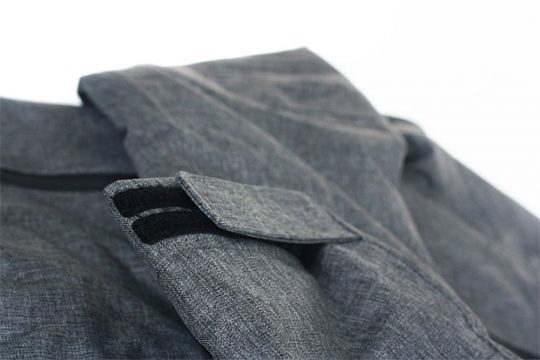 Куртка мужская JACKSON, черный меланж, размер L
