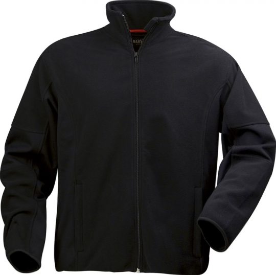 Куртка флисовая мужская Lancaster, черная, размер L