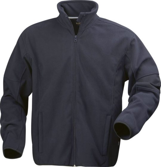 Куртка флисовая мужская Lancaster, темно-синяя, размер S