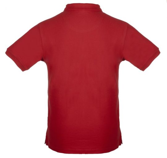Рубашка поло мужская MORTON, красная, размер XXL