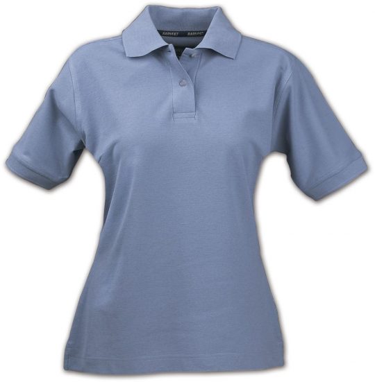 Рубашка поло женская SEMORA, голубая, размер S