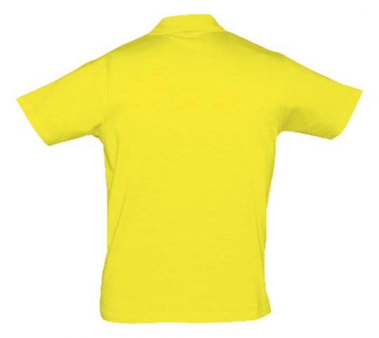 Рубашка поло мужская Prescott men 170 желтая (лимонная), размер 3XL