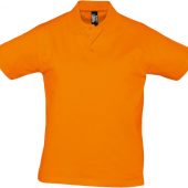 Рубашка поло мужская Prescott men 170 оранжевая, размер XL