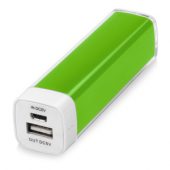 Портативное зарядное устройство “Ангра”, 2200 mAh, зеленое яблоко, арт. 002834703