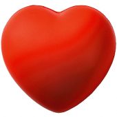 Антистресс «Сердце»; красный; 7,6х7х5,4 см; вспененный каучук;